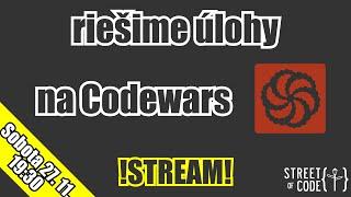 Codewars - riešime úlohy #1 | záznam streamu